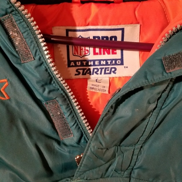 Miami dolphins starter jacket - Picture 2 of 3